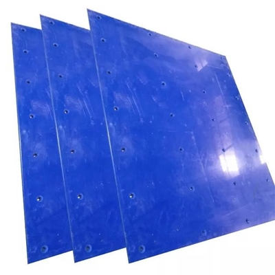 স্ব লুব্রিকেটিং প্রপার্টি ব্লু UHMWPE প্লাস্টিক সাইলোস কয়লা বাঙ্কার লাইনার শীট