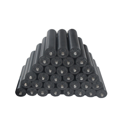কনভেয়র আইডলারের উচ্চ সীল নয়েজ হ্রাস UHMWPE প্লাস্টিক ট্রফিং রোলার