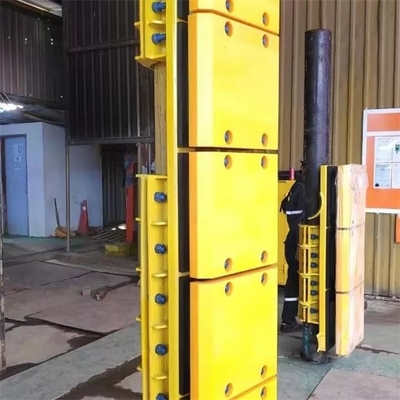 হারবার বোট সুরক্ষা প্যাডের জন্য UHMWPE প্লাস্টিক ডক শঙ্কু শিপ ফেন্ডার প্যানেল বোর্ড