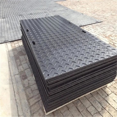 HDPE অস্থায়ী ফুটপাথ ম্যাটিং 2x4ft প্লাস্টিক এক্সকাভেটর ম্যাট রিগ ম্যাটিং বোর্ড