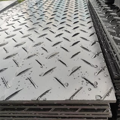 HDPE রিগ ফ্লোর ম্যাট প্লাস্টিক আউটডোর গ্রাউন্ড প্রোটেকশন মোবাইল রোড প্লাস্টিক অয়েল ড্রিলিং