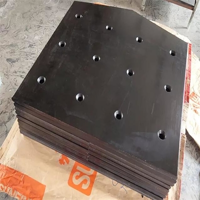 UHMWPE কয়লা বাঙ্কার লাইনিং শীট কাস্টম নন স্টিক কালো পলিথিন শীট