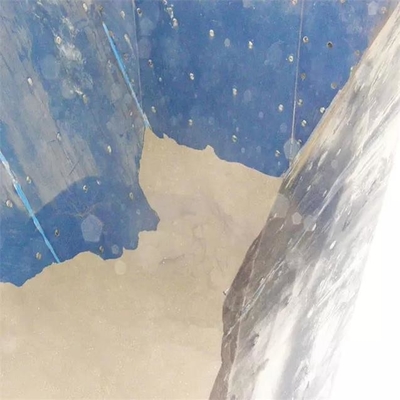 48 X 96 ইঞ্চি সিভ ফানেলের নিচে UHMWPE প্লাস্টিক কয়লা বাঙ্কার ব্লু লাইনিং বোর্ড