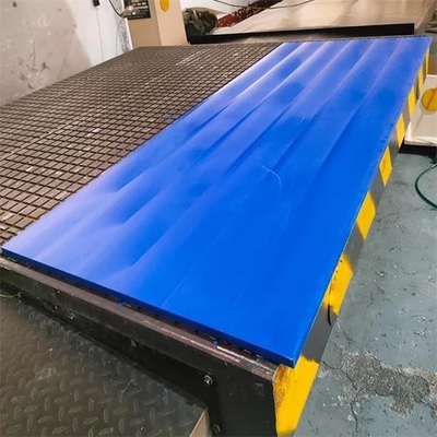 স্ব লুব্রিকেটিং প্রপার্টি ব্লু UHMWPE প্লাস্টিক সাইলোস কয়লা বাঙ্কার লাইনার শীট