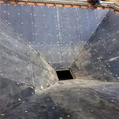 UHMWPE কয়লা বাঙ্কার লাইনিং শীট কাস্টম নন স্টিক কালো পলিথিন শীট