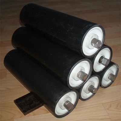 খনির বেল্ট পরিবাহক রোলারের জন্য নীল UHMWPE বেল্ট পরিবাহক রোলার আইডলার