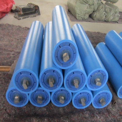 সামঞ্জস্যযোগ্য গাইড রোলার ইন্ডাস্ট্রিয়াল UHMWPE প্লাস্টিক বেল্ট পরিবাহক আইডলার রোলার