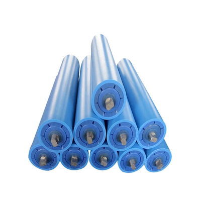 সামঞ্জস্যযোগ্য গাইড রোলার ইন্ডাস্ট্রিয়াল UHMWPE প্লাস্টিক বেল্ট পরিবাহক আইডলার রোলার