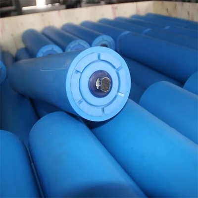 সামঞ্জস্যযোগ্য গাইড রোলার ইন্ডাস্ট্রিয়াল UHMWPE প্লাস্টিক বেল্ট পরিবাহক আইডলার রোলার