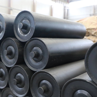 খনির বেল্ট পরিবাহক রোলারের জন্য নীল UHMWPE বেল্ট পরিবাহক রোলার আইডলার