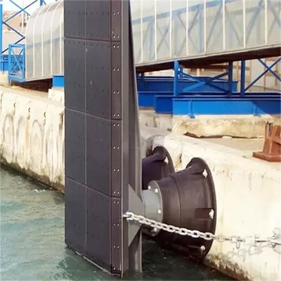 ঘর্ষণ UHMWPE শীট ডক বাম্পার স্লাইডিং বোর্ড মেরিন ফেন্ডার ফ্রন্টাল প্যাড