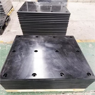 কালো পলিথিন ফেন্ডার ব্যহ্যাবরণ বোর্ড গার্ড UHMWPE ডক বাম্পার স্লাইডিং প্যানেল