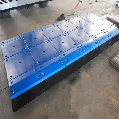 রাবার সামুদ্রিক ফেন্ডারের জন্য নীল কম্পোজিট UHMWPE সেল ওপেন পোর্ট আর্চ ফেন্ডার