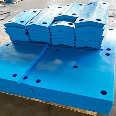 রাবার সামুদ্রিক ফেন্ডারের জন্য নীল কম্পোজিট UHMWPE সেল ওপেন পোর্ট আর্চ ফেন্ডার