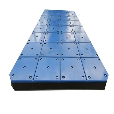 সামুদ্রিক বন্দর নির্মাণের জন্য প্রভাব UHMWPE আর্চ মেরিন ফেন্ডার ফেসিং প্যানেল প্রতিরোধ করুন