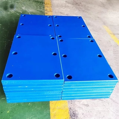 রাবার সামুদ্রিক ফেন্ডারের জন্য নীল কম্পোজিট UHMWPE সেল ওপেন পোর্ট আর্চ ফেন্ডার