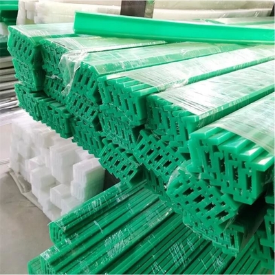 পলিথিন পরিবাহক চেইন গাইড পরিধান প্রতিরোধী UHMWPE লিনিয়ার গাইড রেল