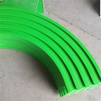 PE মেশিন যন্ত্রাংশ পরিবাহক গাইড রেল প্লাস্টিক UHMWPE বাঁকা ট্র্যাক স্লাইড ট্র্যাক