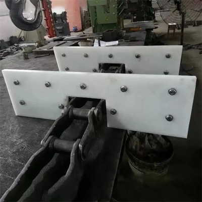 উচ্চ পরিধান প্রতিরোধী UHMWPE প্লাস্টিক স্ক্র্যাপার ব্লেড চেইন টানুন পরিবাহক স্ক্র্যাপার