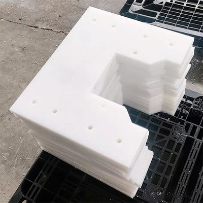 প্লাস্টিক মেশিন যন্ত্রাংশ UHMWPE টানুন পরিবাহক ফ্লাইট প্যাড পিচ্ছিল স্ক্র্যাপার